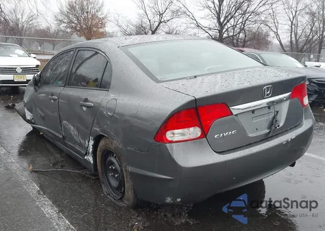 2010 Honda Civic Vp from USA, damaged, VIN 2HGFA1F38AH523876